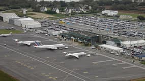 L'aéroport de Brest est le plus fréquenté de la région. 
