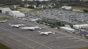 L'aéroport de Brest est le plus fréquenté de la région. 