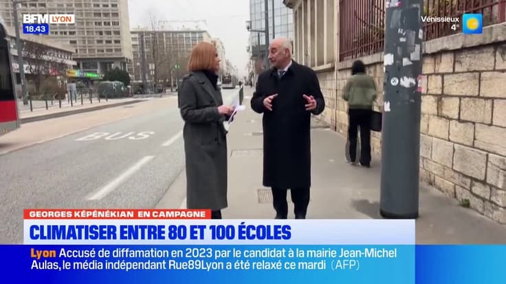 Climatiser les écoles : L'un des projets de Georges Képénékian (Quelle Energie !)