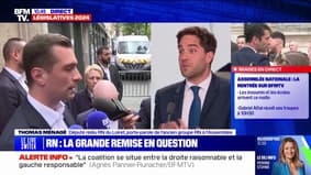 "Vraisemblablement, il devait dans tous les cas démissionner": Thomas Ménagé (RN) réagit à la démission du directeur général du rassemblement national