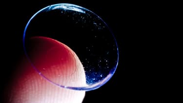 Une lentille de contact - Image d'illustration