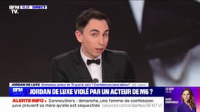 Jordan De Luxe raconte son viol par une personnalité publique dans un livre: "J'avais peur qu'on me prenne pour un menteur"