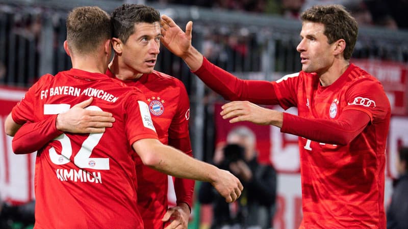 Robert Lewandowski et Thomas Müller