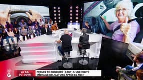 "Les Grandes Gueules" de RMC: faut-il une visite médicale obligatoire pour les seniors au volant?