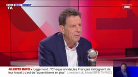 Augmentation des salaires: "Ce qu'on voit aujourd'hui, c'est une moyenne autour de 4-5%", selon Geoffroy Roux de Bézieux