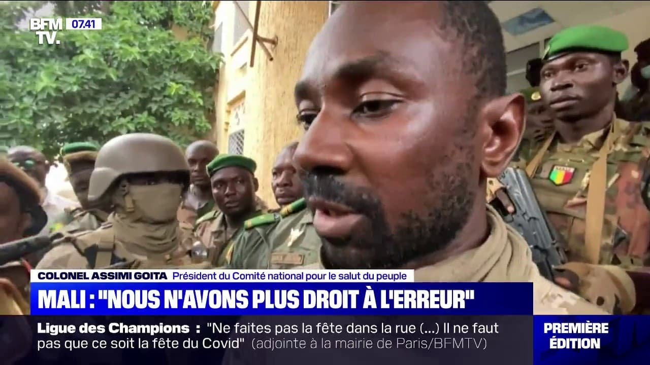 Le Colonel Assimi Goita, Nouvel Homme Fort Du Mali Après Le Coup D'État ...