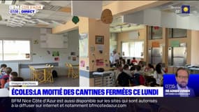 Nice: la moitié des cantines scolaires fermées ce lundi