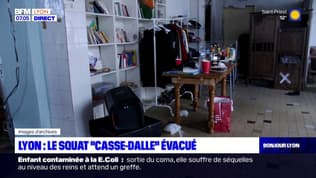 Lyon: le squat "Casse-Dalle" évacué, 11 personnes mises à l'abri