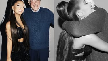 Ariana Grande et Bernie Sanders