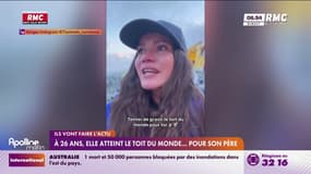 A 26 ans, elle atteint le toit du monde pour son père