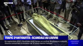 Un ancien président du Louvre accusé d'être impliqué dans un trafic d'antiquités 