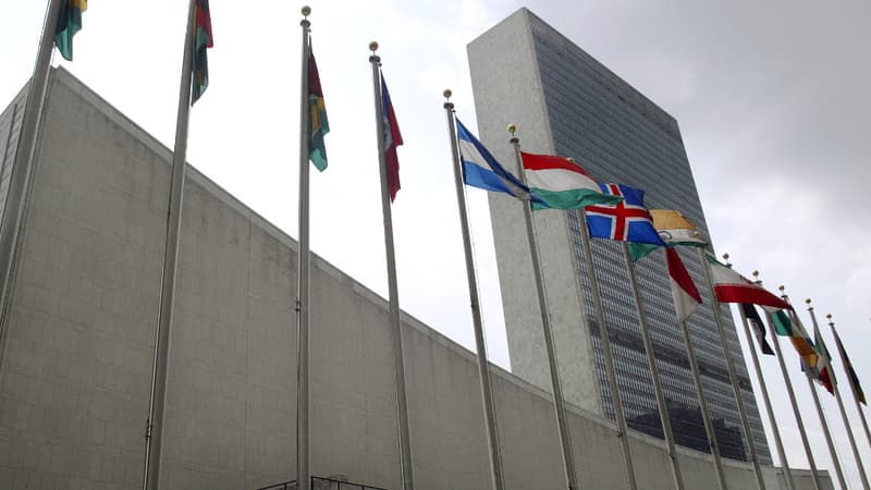 Le siège de l'ONU, à New York.