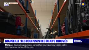 Marseille: dans les coulisses du service des objets trouvés de la ville