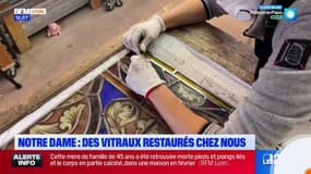 Notre-Dame de Paris: 400 vitraux restaurés à Saint-Genis-les-Ollières 