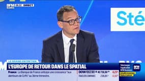 "Notre sujet ce n'est pas de faire ce que fait monsieur Musk", déclare Stéphane Israël, président exécutif d'Arianespace