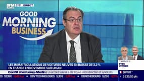 François Roudier (PFA) : Baisse des immatriculations des voitures neuves en France - 01/12