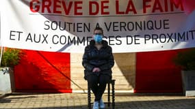 Véronique Weingarten qui a entamé son mouvement jeudi, au lendemain de l'annonce du reconfinement par le chef de l'Etat.