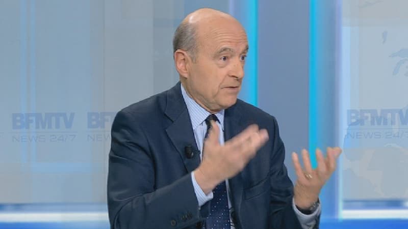 Alain Juppé était l'invité de BFMTV.