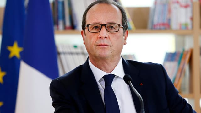 François Hollande à Clichy-sous-Bois mardi 2 septembre.
