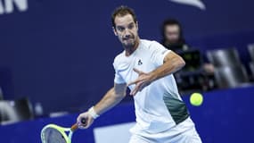 Richard Gasquet lors d'un tournoi ATP, à Anvers le 14 octobre 2024
