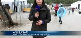 A Lesbos, les difficiles conditions de vie des enfants migrants
