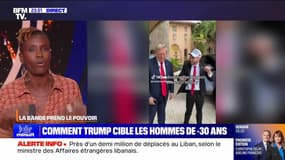 Comment Trump cible les hommes de -30 ans – 24/09