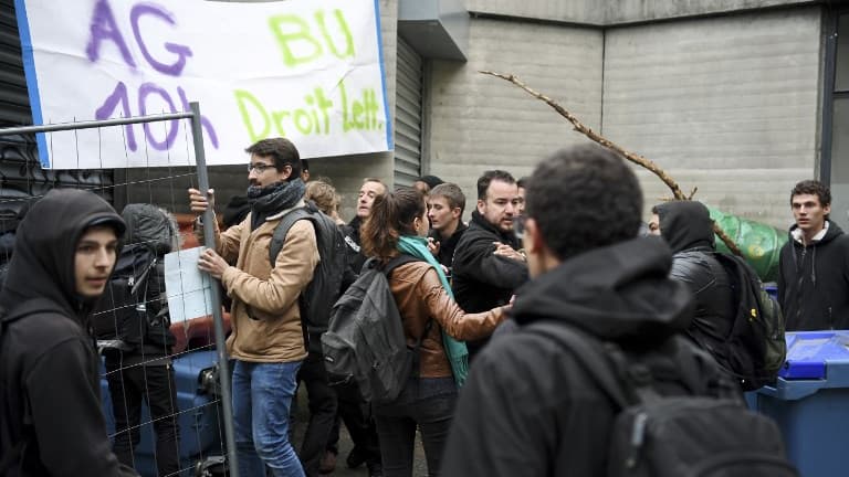 Des affrontements ont eu lieu ce lundi entre des manifestants et des policiers à l'Université Grenoble Alpes.