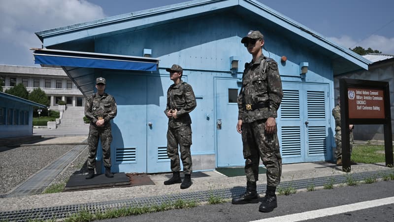 Zone démilitarisée côté sud-coréen. 