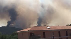 Incendie virulent à Bormes-les-Mimosas - Témoins BFMTV