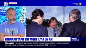 Virage Marseille: un an après la mort de Bernard Tapie, Eric Di Meco et Sébastien Piocelle lui rendent hommage