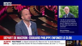 Manuel Bompard (LFI): "Si Édouard Philippe est cohérent, peut-être que les députés Horizons pourraient s'associer à ce motion de destitution ou la voter"