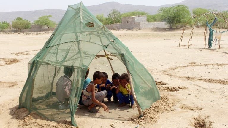 Des enfants à Hodeida.