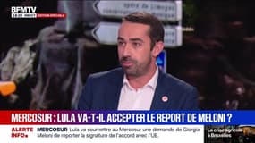"Moins de 1% des denrées agricoles importées d'Amérique du Sud sont contrôlées", affirme Maxime Buizard-Blondeau des Jeunes Agriculteurs
