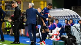 Kylian Mbappé et Didier Deschamps