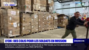 Lyon: des colis pour les soldats en mission