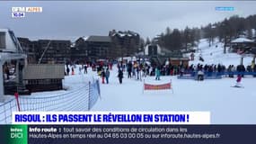 Risoul: ils fêtent le nouvel an au ski