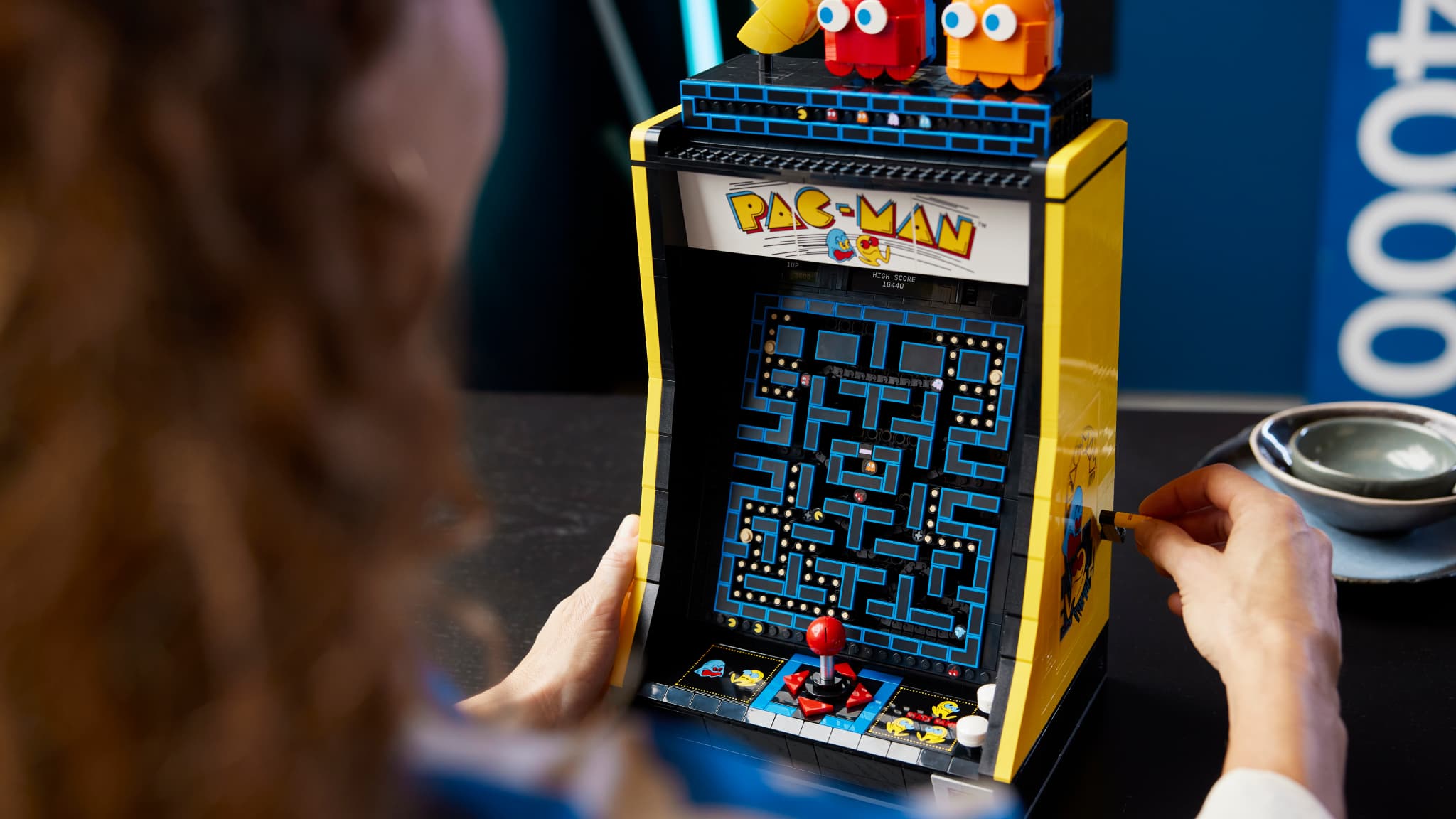 La borne Arcade LEGO Pac-Man La borne Arcade LEGO Pac-Man