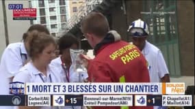 Un mort et trois blessés graves lors de l'effondrement d'un échafaudage dans le 13e arrondissement de Paris