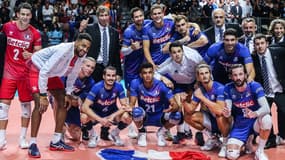 L'équipe de France de volley