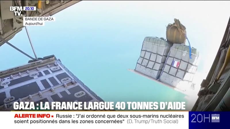 Gaza: Emmanuel Macron demande à Israël d'ouvrir 