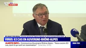 Coronavirus: "L'ensemble des 63 cas sont en lien avec des clusters connus, essentiellement celui de Mulhouse" (ARS)