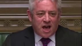 Il ne criera plus "Ordeeeeer": les adieux du truculent speaker John Bercow à la Chambre des communes britannique 