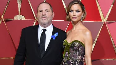 Harvey Weinstein et Georgina Chapman aux Oscars en 2017