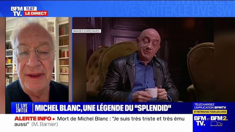 "Un gros chagrin, inattendu": les mots du metteur en scène Bernard Murat après la mort de Michel Blanc