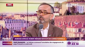 Mariage annulé :  Robert Ménard affirme "ne pas être coupable"