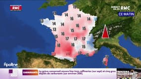 La météo du lundi 17 octobre 