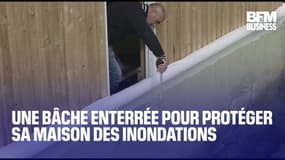  Une bâche enterrée pour protéger sa maison des inondations 