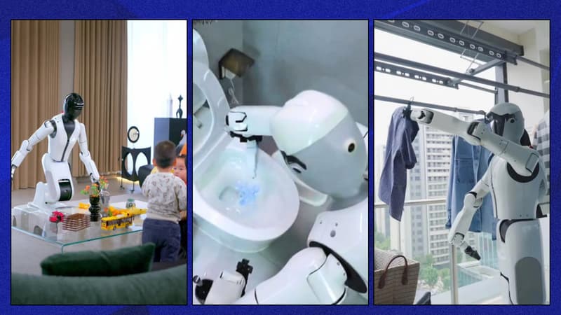 Ils seront capables de faire le ménage, la cuisine, la lessive et d’aider les personnes âgées: "première" mondiale, la Chine va déployer des robots humanoïdes majordomes à grande échelle