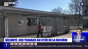 Sécurité : des travaux au lycée de la Duchère