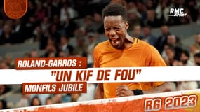 Roland-Garros : "Un kif de fou", Monfils jubile après sa victoire en 5 sets